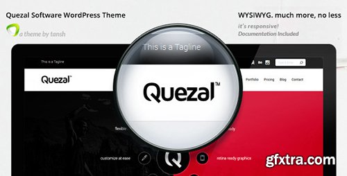 ThemeForest - Quezal v2.3.1 - Software Responsive WordPress Theme - 8500596