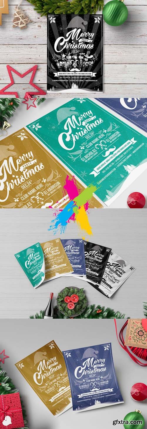 Christmas Party - Flyer Template 3