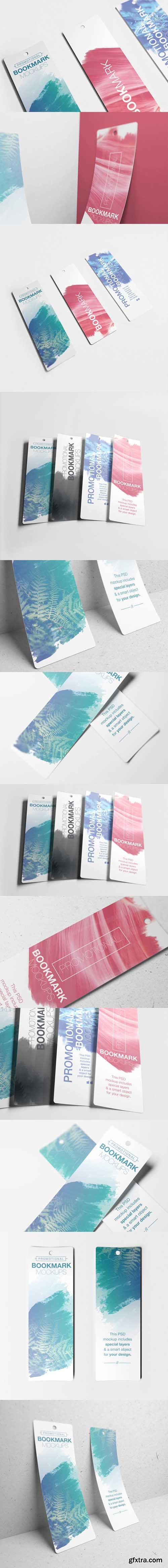 Promotional Bookmark Mockup