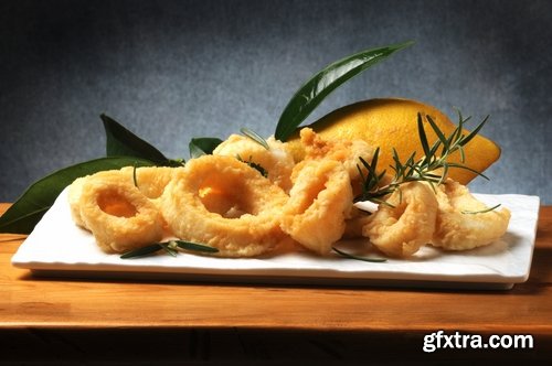 Collection cuttlefish tentacles delikotes sushi seafood dishes 25 HQ Jpeg