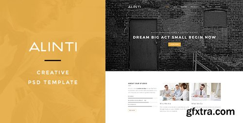 ThemeForest - Alinti - Creative PSD Portfolio 15121525