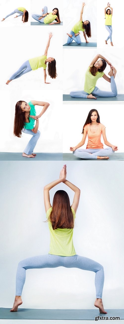 Woman doing yoga