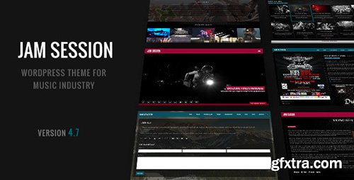 ThemeForest - JamSession v4.7.2 - Music Music Band WordPress Theme - 6542149