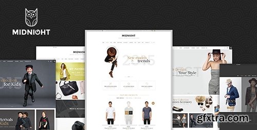 ThemeForest - MidNight v1.4.4 - Fashion WooCommerce WordPress Theme - 14056824