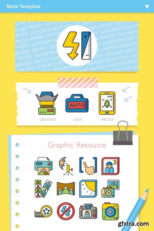 Collection logo icon web design element site 24-25 EPS