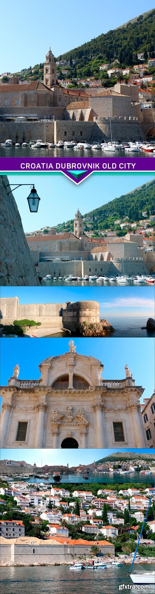 Croatia Dubrovnik old city 6X JPEG