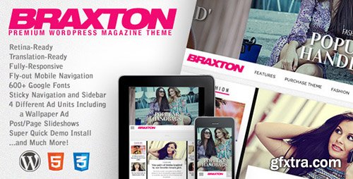 ThemeForest - Braxton v3.0.2 - Premium WordPress Magazine Theme - 5874984