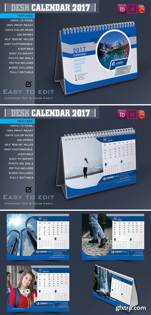 CM - Desk Calendar 2017 998633