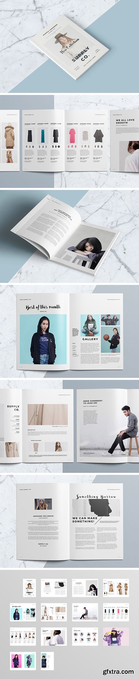 InDesign Lookbook Templates (26 Layouts)