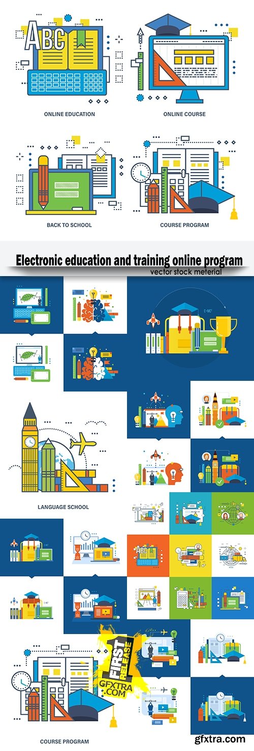 Electronic education and training online program