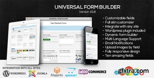 CodeCanyon - Universal Form Builder v1.6.5 - 6648154