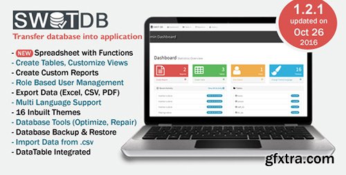 CodeCanyon - SWOT DB v1.2.1 - Database & Spreadsheet App - 9329263