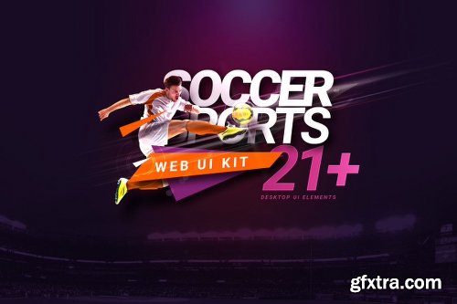 Soccer Sports Club Web UI Kit