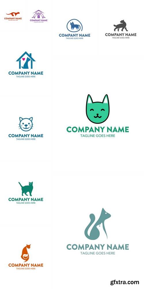 Cat Logo Template