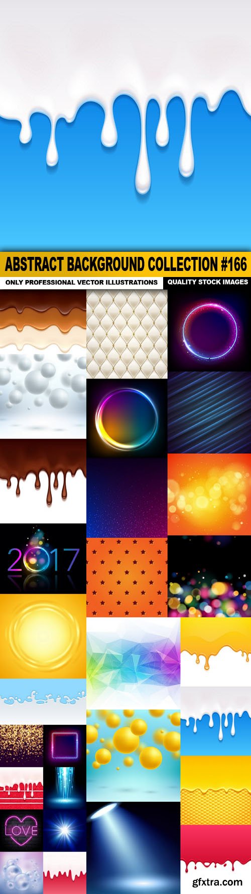 Abstract Background Collection #166 - 30 Vector