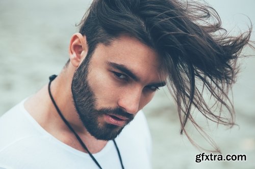 Collection of men hairstyle curly hair hipster style 25 HQ Jpeg