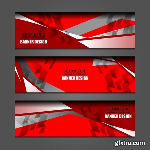 Collection gift certificate business card banner flyer calling card poster 16-25 EPS