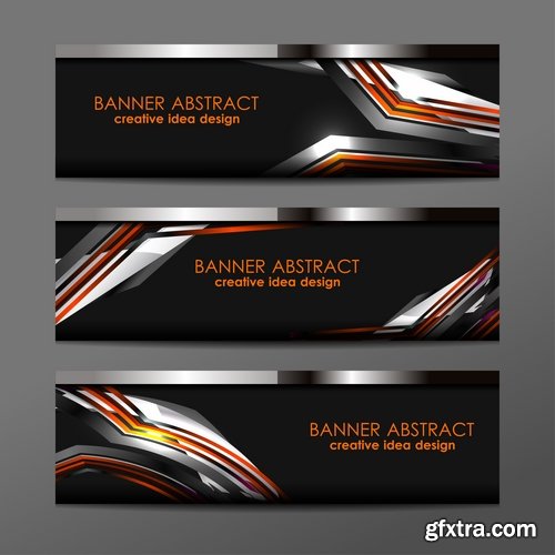 Collection gift certificate business card banner flyer calling card poster 16-25 EPS