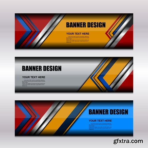 Collection gift certificate business card banner flyer calling card poster 16-25 EPS