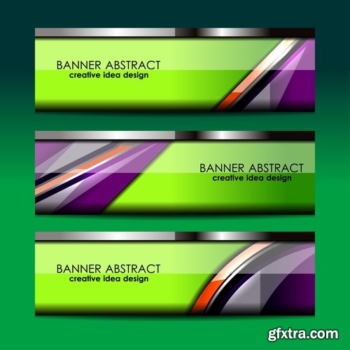 Collection gift certificate business card banner flyer calling card poster 16-25 EPS