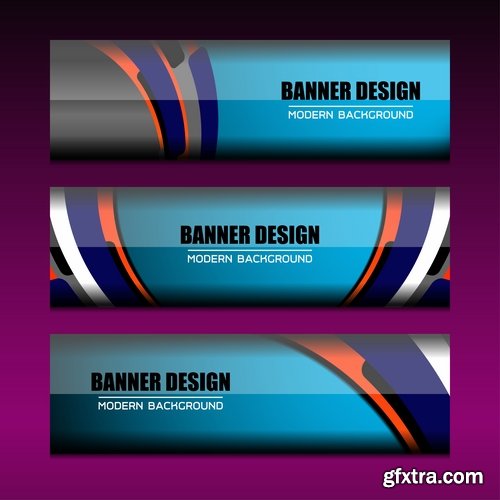 Collection gift certificate business card banner flyer calling card poster 16-25 EPS