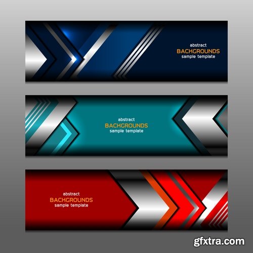 Collection gift certificate business card banner flyer calling card poster 16-25 EPS