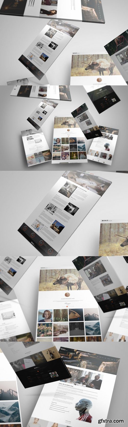 Psd Web Showcase Mockup 07