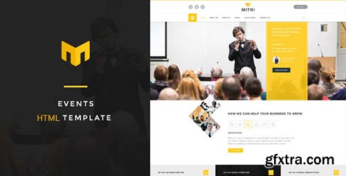 ThemeForest - Mitri Events v1.0 - Events & Conference HTML Template - 16231315