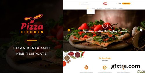 ThemeForest - Pizza Kitchen v1.0 - Pizza & Fast Food HTML Template - 18323887