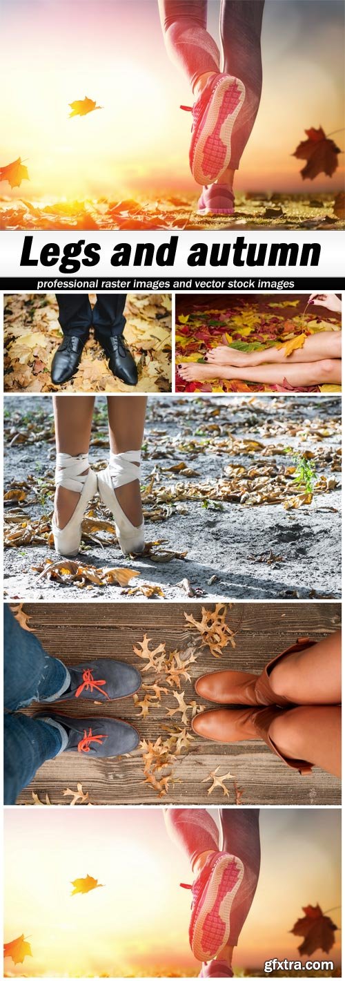 Legs and autumn - 5 UHQ JPEG