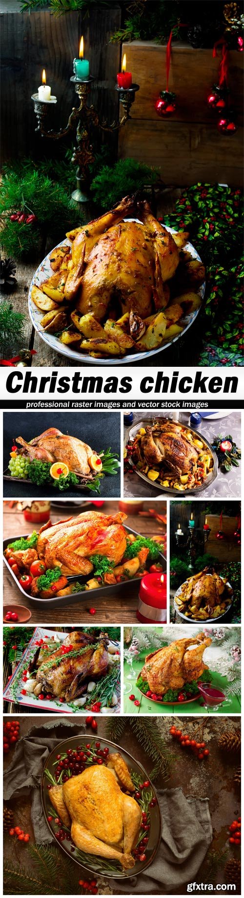 Christmas chicken - 7 UHQ JPEG