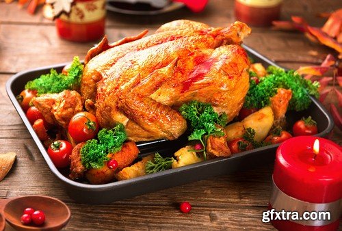 Christmas chicken - 7 UHQ JPEG