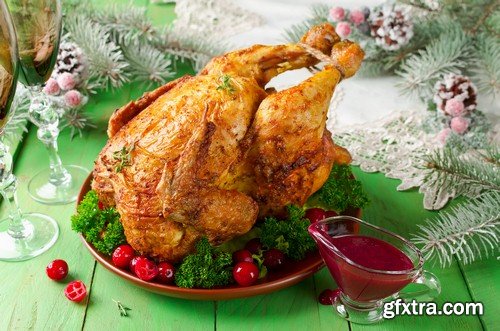 Christmas chicken - 7 UHQ JPEG