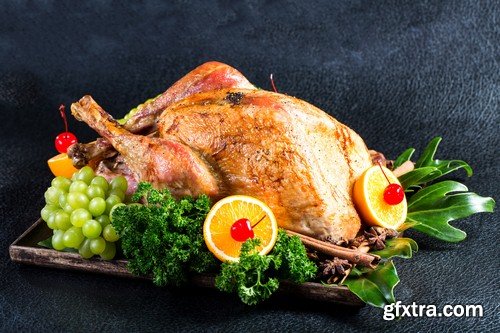 Christmas chicken - 7 UHQ JPEG