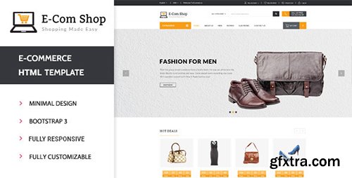 ThemeForest - Ecom v1.0 - Responsive eCommerce HTML Template - 12997821