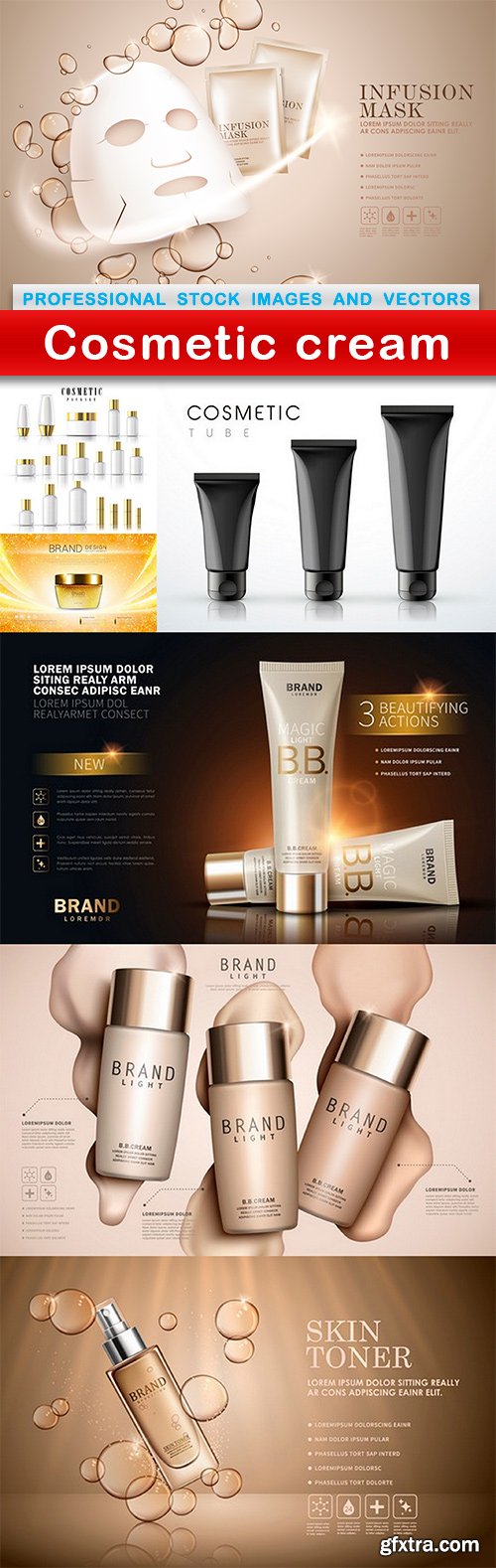 Cosmetic cream - 7 EPS