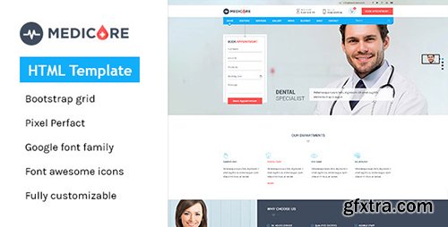 ThemeForest - Medicare v1.0 - Medical & Health HTML Template - 12350103