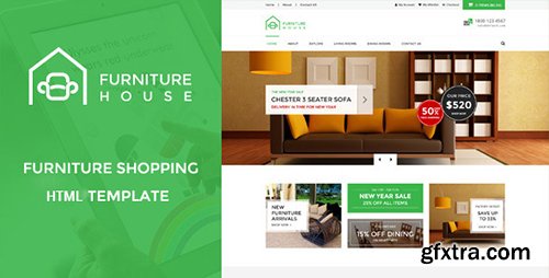 ThemeForest - Furniture House v1.0 - eCommerce Shop HTML Template - 11044780