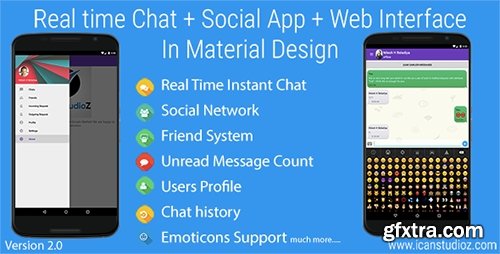 CodeCanyon - Real Time Chat + Social System + Web Interface - v1.0.1 - 10716754