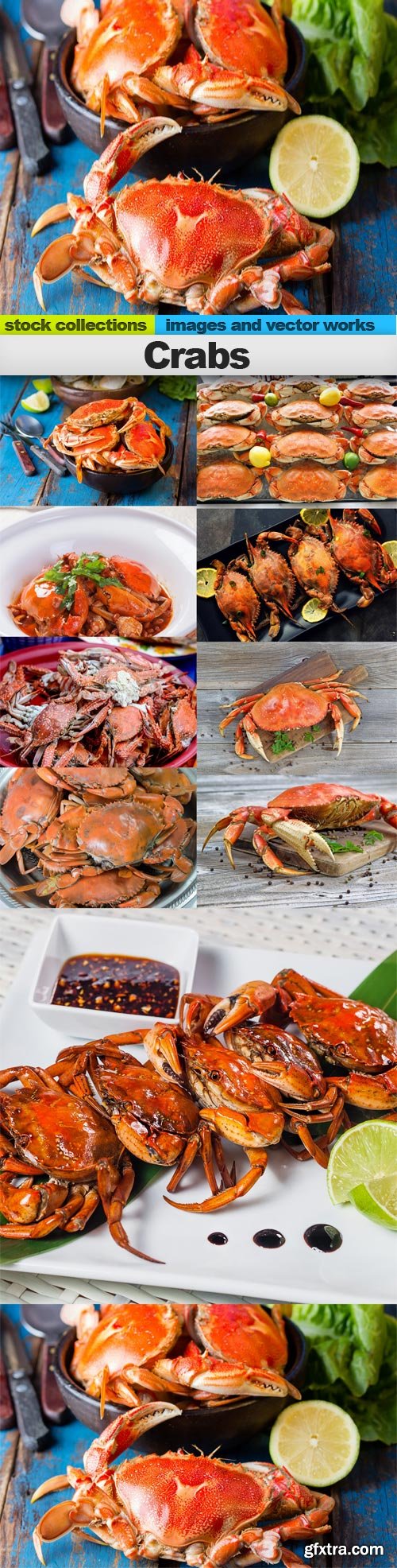 Crabs, 15 x UHQ JPEG