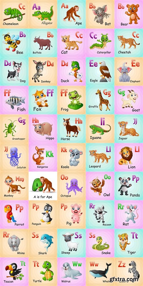 Animals alphabet