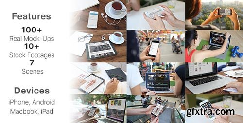 Videohive - Biggest MockUp Kit // Digital Device Mockups - 18599203