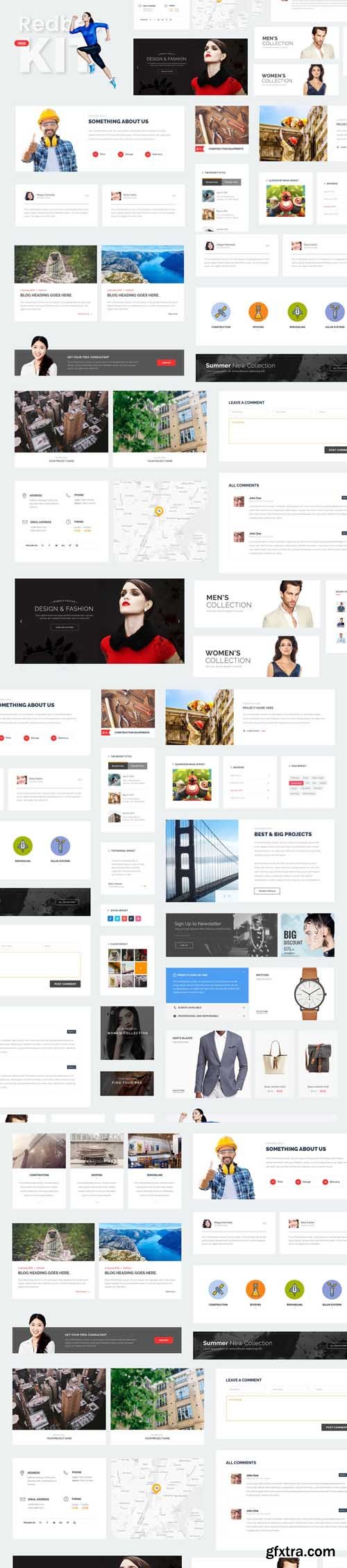 Redbee Multipurpose Web Ui Kit