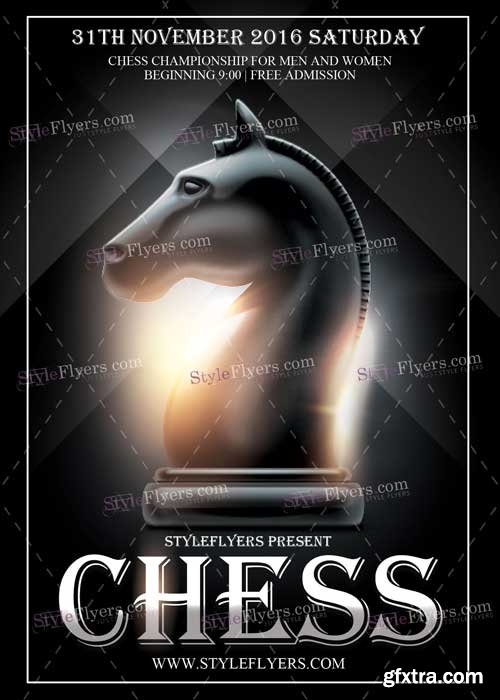 Chess PSD V3 Flyer Template