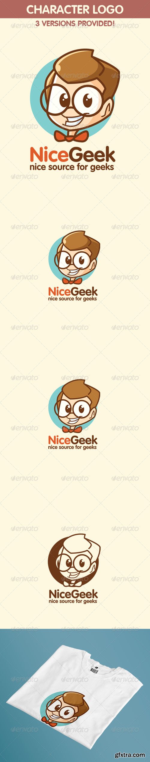 GR - Geek Logo - Nice Geek or Nerd Logo 5497916