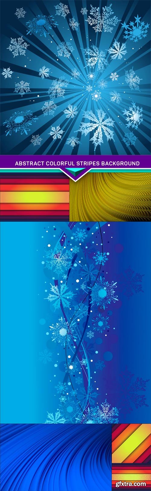 Abstract colorful stripes background 7X JPEG