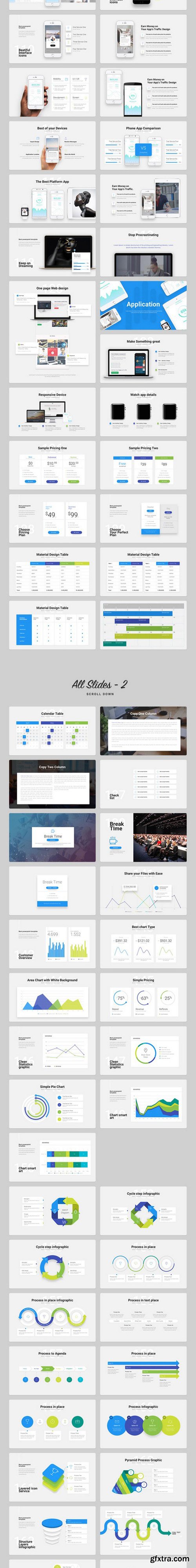 CM - Materialo-Powerpoint UI KIT 754629