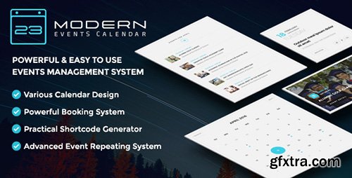 CodeCanyon - Modern Events Calendar v1.2.1 - Responsive Event Scheduler & Booking For WordPress - 17731780
