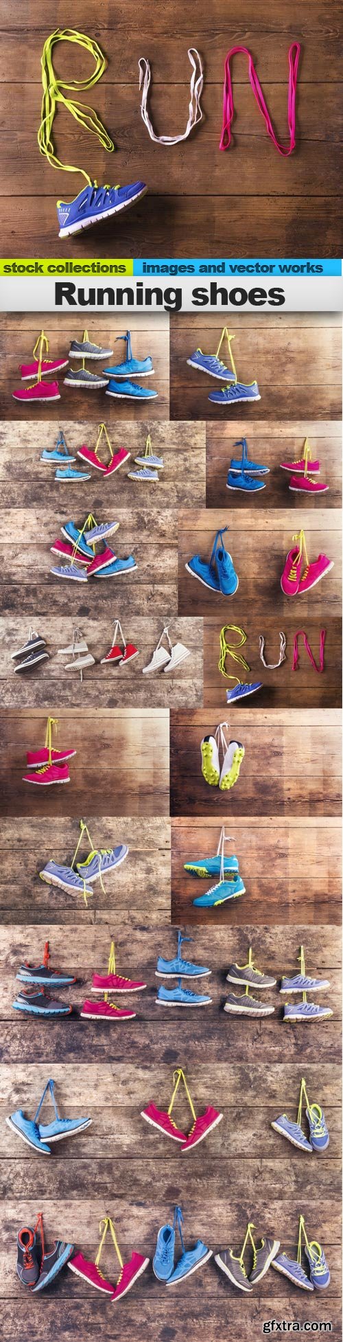 Running shoes, 15 x UHQ JPEG