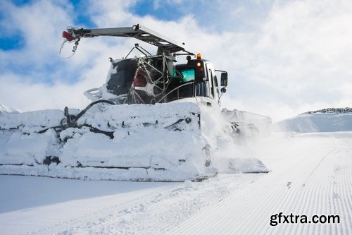 Collection snow machine bulldozer scraper 25 HQ Jpeg